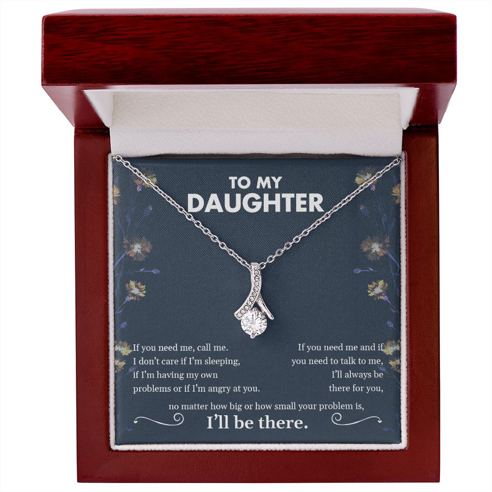 My Daughter | I'll be there - Alluring Beauty necklace